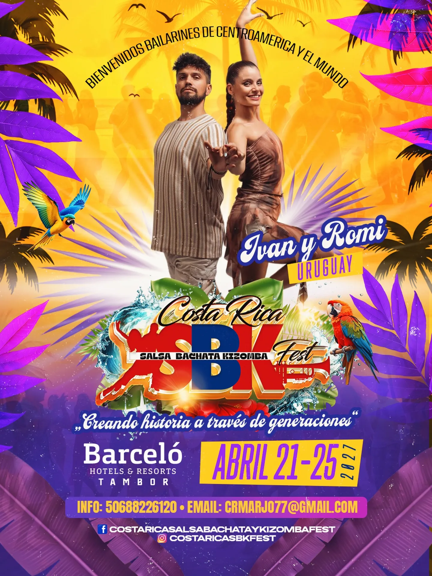 Flyer de Ivan y Romi