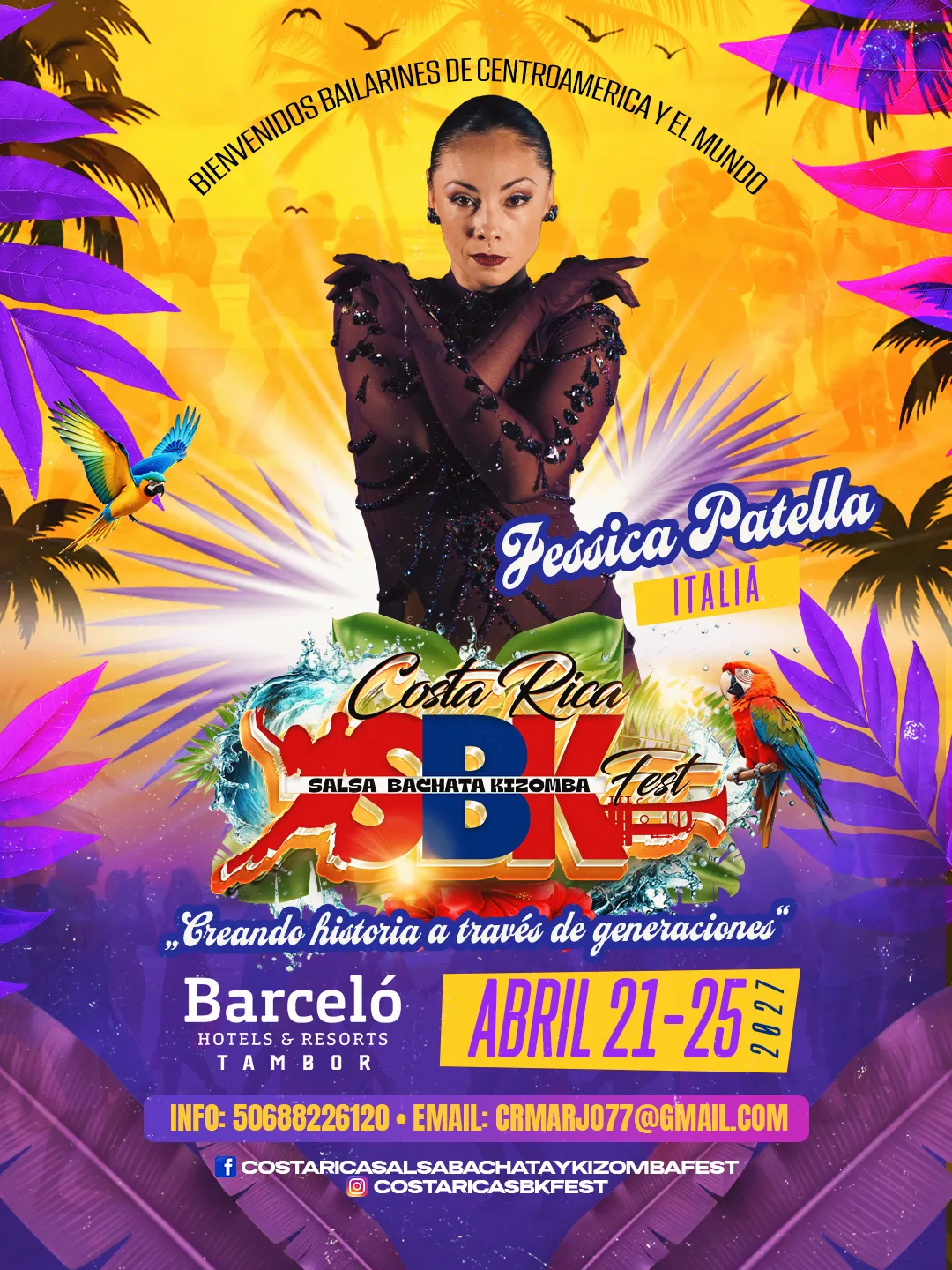 Flyer de Jessica Patella