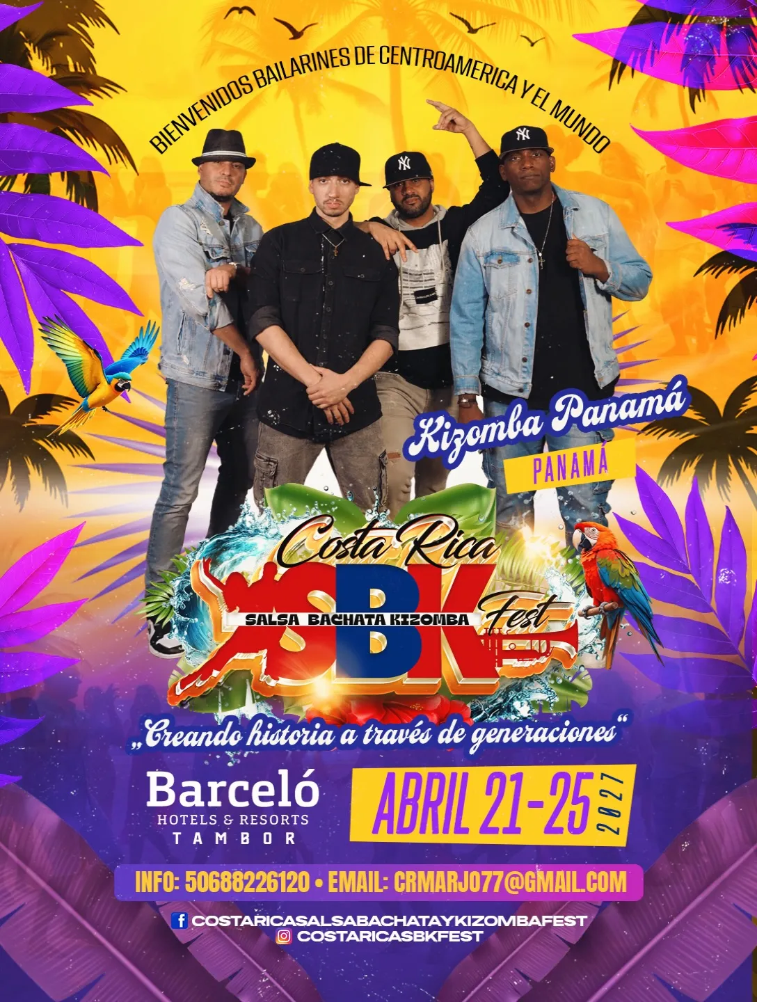 Flyer de Kizomba Panamá