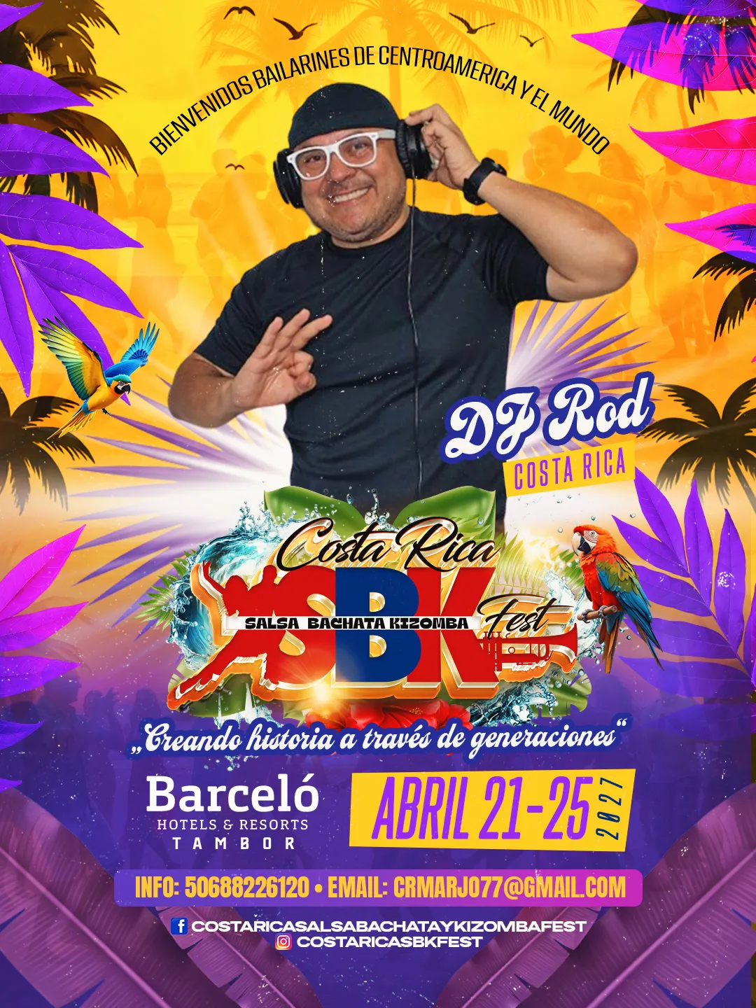 Flyer de DJ Rod