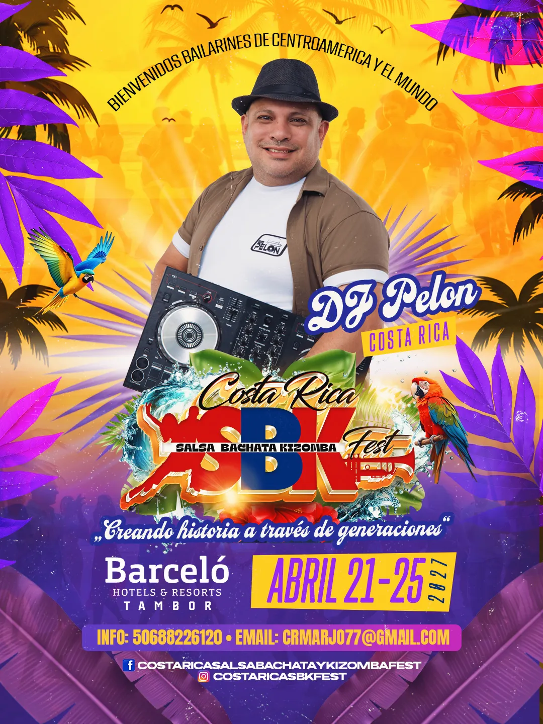Flyer de DJ Pelon