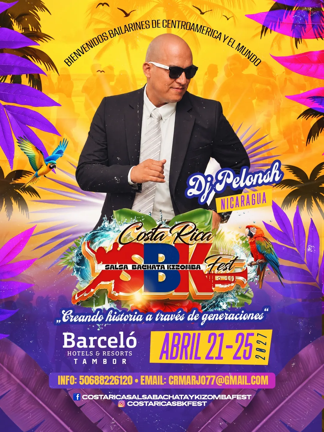 Flyer de DJ Pelonsh